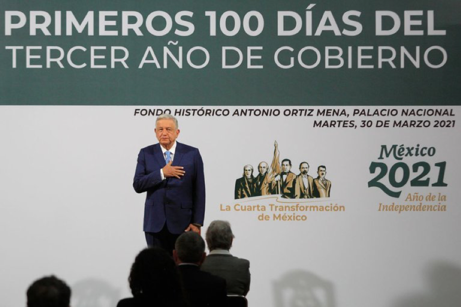 Amlo Presenta Informe De Sus Primeros 100 Días De Su Tercer Año De Gobierno Audiorama Noticias 